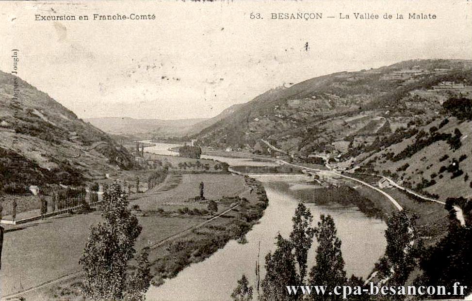 Excursion en Franche-Comté - 53. BESANÇON - La Vallée de la Malate